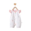 【夏季轻薄花边袖连体衣】a类纯棉女宝宝连体衣婴儿衣服薄睡衣出门服装夏季凉爽短袖爬爬服 商品缩略图4