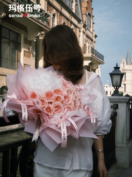 七夕月亮玫瑰（粉玫瑰） 商品图4