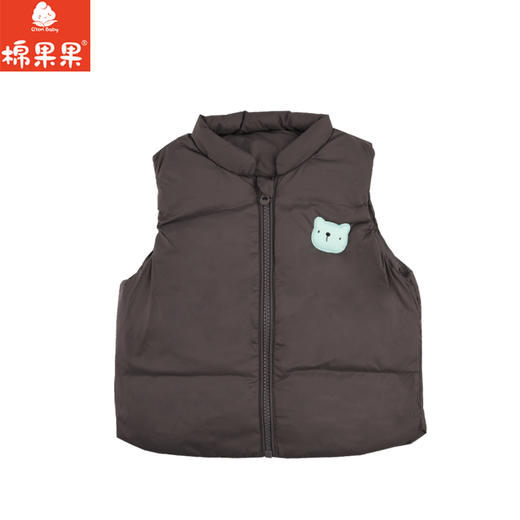 棉果果秋季新品男童秋冬保暖羽绒马甲M312171924491 商品图1