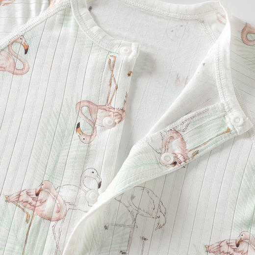 【夏季轻薄对开连体衣】2024婴幼儿爬服轻薄夏季新款韩版男宝宝薄款女长袖儿童连体衣哈衣 商品图3