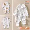 【春秋宝宝对开哈衣】春季新款a类婴儿连体衣男女宝宝衣服纯棉睡衣新生儿哈衣无骨爬服 商品缩略图3