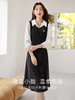 【专属特价】熙世界2025秋季新款学院风假两件连衣裙长袖通勤撞色衬衫领裙子 商品缩略图4