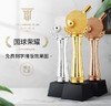 乒乓球奖杯定制创意金属水晶纪念品定做高档比赛冠军奖品制作刻字 商品缩略图2