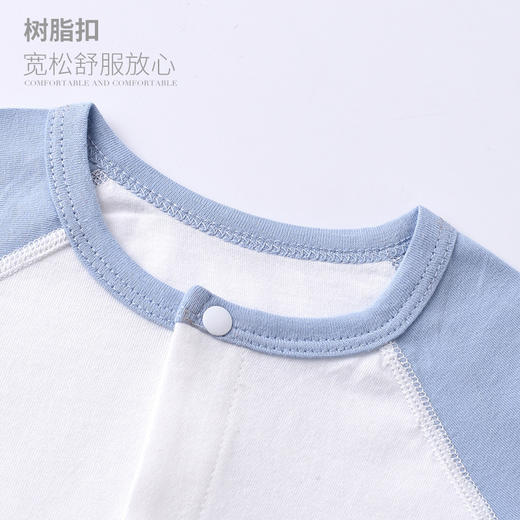 【婴儿卡通长袖连体衣】a类纯棉无骨连身衣睡衣春夏宝宝衣服新生儿哈衣爬爬服婴儿连体衣 商品图1