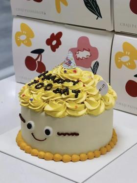 【客定】可爱百天蛋糕0006