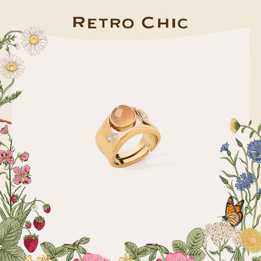 【Anglebaby杨颖&希林娜依·高&刘恋&秦岚同款】Garden of Eden 伊甸园系列 | 晨曦戒指 商品图0