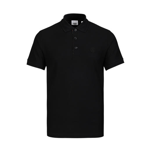 【特惠秒】Burberry 巴宝莉 男士全棉TB刺绣格纹领口短袖T恤 12024 商品图5