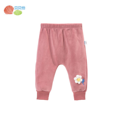 贝贝怡童装宝宝卡通奥粒绒屁屁裤秋冬婴幼儿大PP裤女儿童加绒裤子ZB3DK009 商品图7