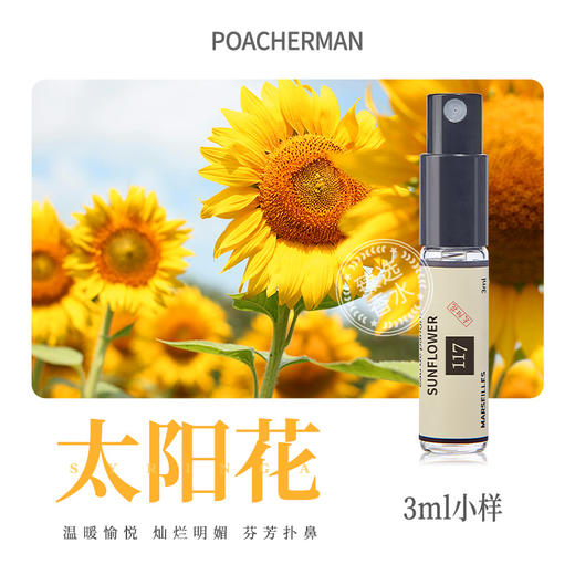 柏世曼太阳花香水 花香调向日葵女士香水持久留香清新干净淡雅 商品图4