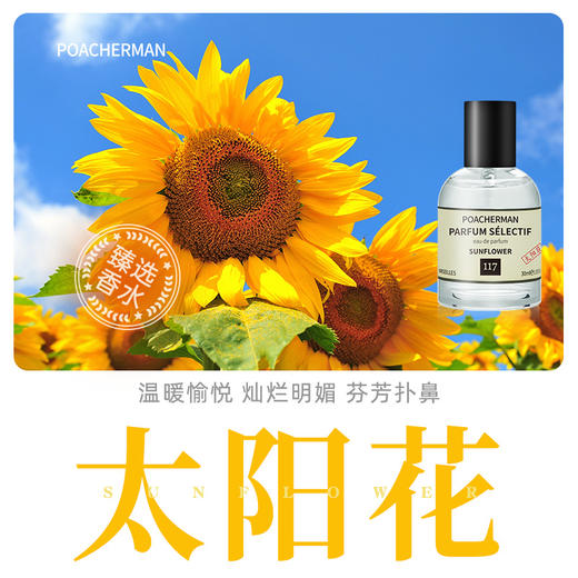 柏世曼太阳花香水 花香调向日葵女士香水持久留香清新干净淡雅 商品图0