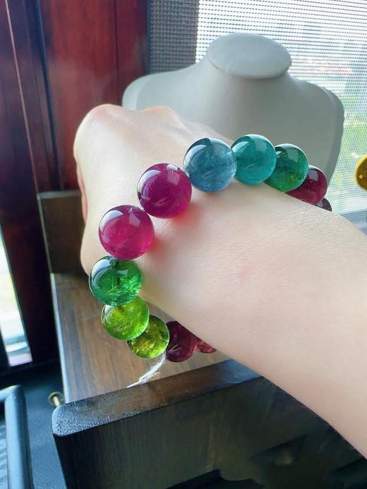 43.5g 12mm 碧玺手链 商品图8