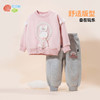 贝贝怡童装女童套装两件套2024秋季新款套头卫衣儿童洋气休闲长裤ZB3DT071 商品缩略图1