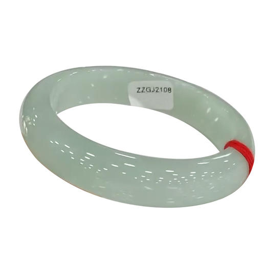 【天然冰糯种飘花阳绿玉镯子】翡翠手镯天然冰种手镯，温润通透更显灵动，古风中国风送闺蜜情人节礼物白月光玉手镯QQ新年礼盒年货礼盒 商品图4