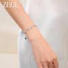 ZEGL设计师925银小情结手链女2024年新款轻奢小众设计蝴蝶手饰品 商品缩略图2