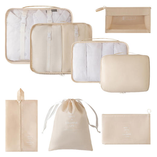 【从容出发！旅行好帮手】一路畅行，收纳不忧。七件套防水耐用，细节精致，容量大适用性强。旅行必备，潮流设计，品质耐用！ 商品图2