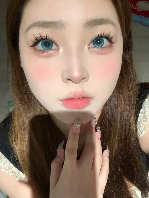 Doriscon旗下 ·半年抛 青柑芭乐&香杏蜂蜜&北海水晶｜14.5mm白狮参考着色大直径   2片 商品图14