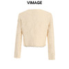 VIMAGE纬漫纪秋季新款气质显瘦通勤小香风短外套V2203802 商品缩略图6