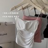 【超值两件装！百搭细肩小吊带】春夏美背吊带小背心女内搭外穿带胸垫一体式内衣百搭纯色打底背心，一体式设计，美背不再难。ry 商品缩略图1