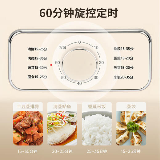 苏泊尔电蒸锅ZN23FK30 商品图3