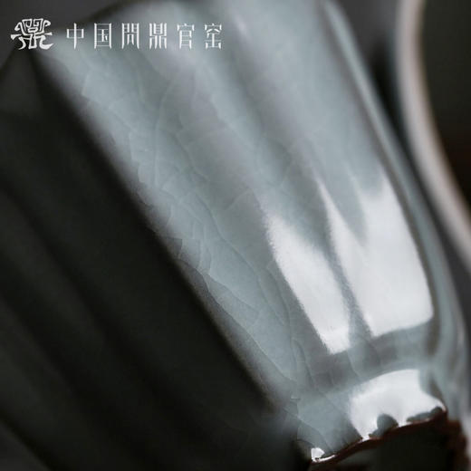 问鼎官窑庚子宋青绽蕊杯 商品图2
