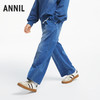 男女童元气靛蓝潮牛仔单裤新款安奈儿童装实体店同款AM436552 商品缩略图1