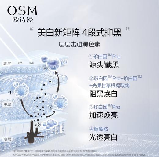 【珍白因耀白礼盒】（洁面100g+水120ml+乳120ml+精华10ml）温和美白焕亮肌肤 商品图3