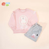 贝贝怡童装女童套装两件套2024秋季新款套头卫衣儿童洋气休闲长裤ZB3DT071 商品缩略图3