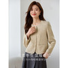 【专属特价】熙世界轻职场小香风短外套秋装2025新款小个子时尚休闲气质上衣 商品缩略图1
