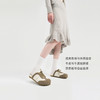 卢昱晓同款lost in echo2024秋季新款休闲德训包头一脚蹬牛皮勃肯鞋外穿拖鞋 商品缩略图2