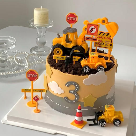 工程车蛋糕 商品图0