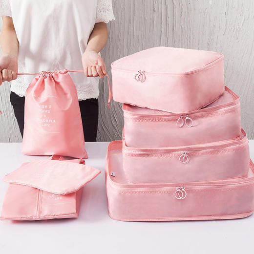 【从容出发！旅行好帮手】一路畅行，收纳不忧。七件套防水耐用，细节精致，容量大适用性强。旅行必备，潮流设计，品质耐用！ 商品图3