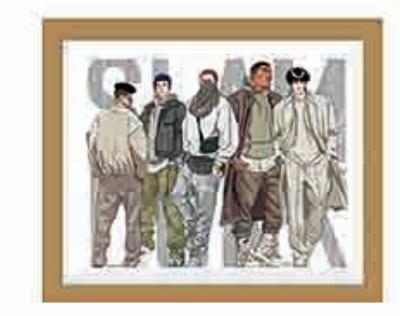 （文创）东韵6寸相框灌篮高手13# 商品图0