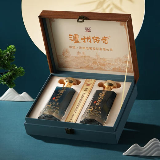 【礼遇】泸州老窖股份出品 泸州传奇 52度 500mL 2瓶 仁缘聚福礼盒装 商品图1