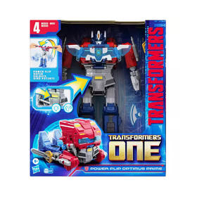 孩之宝Hasbro 变形金刚电影《变形金刚：起源》电影版能量升级翻转变形擎天柱HASCF92095C01