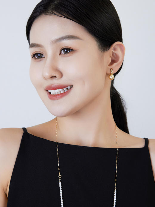 【黑科技】黑科技珠宝-可拆卸珍珠耳夹  幻境光金版（会员享试戴权益，定制后不支持7天无理由退换货） 商品图5