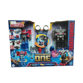 孩之宝Hasbro 《变形金刚：起源》擎天柱、威震天对战套装HASCF92075C00