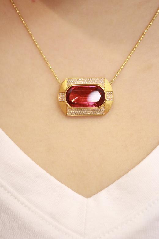 6.79ct 碧玺吊坠 商品图6