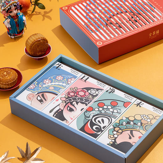 全聚德月饼礼盒 国粹京韵 礼盒月饼 480克 商品图2