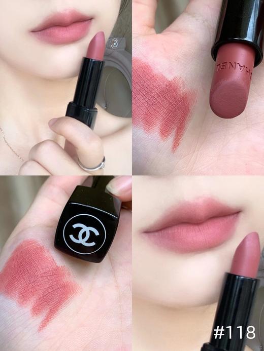 CHANEL/香奈儿磨砂黑管口红3.5g 商品图4