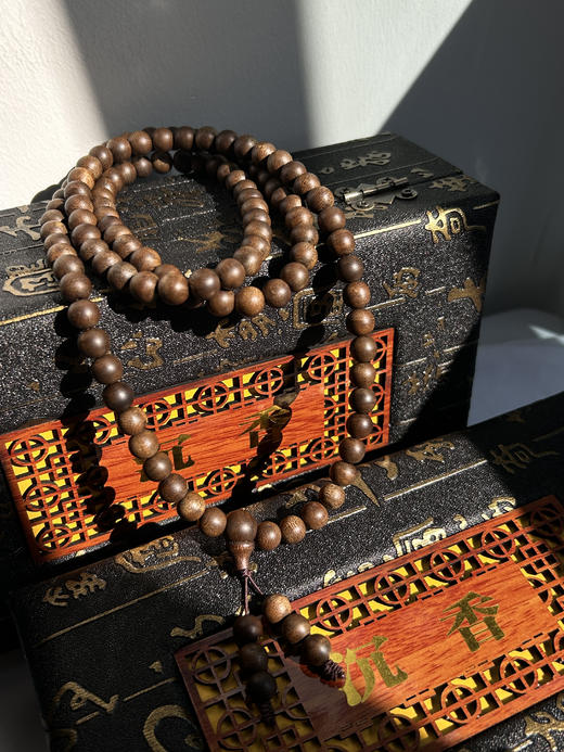 【高端品味 顶级品质】越南芽庄沉水级白奇楠沉香手串⚠️沉香中zui顶级的品种！“自然界香王”越南芽庄市源头产地定制，每件都是批发价！ 商品图1