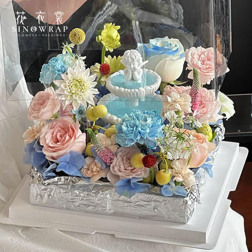 情人节许愿池花束礼盒--许愿天使 商品图2