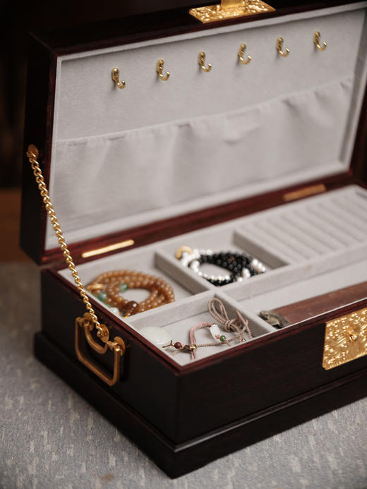 印度小叶紫檀首饰收纳盒【器悟雅玩】 商品图1
