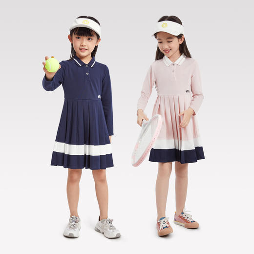 女童长袖连衣裙秋季新款安奈儿童装EG433576 商品图2