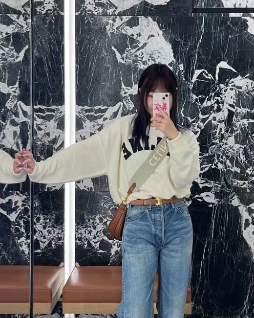 THS 8.3-无 塞林家 新款logo压印牛皮腰带 CR222 商品图0