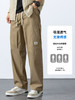 赤兔嗨购纯棉休闲裤男宽松直筒男裤2024年新款直筒宽松工装裤 商品缩略图2