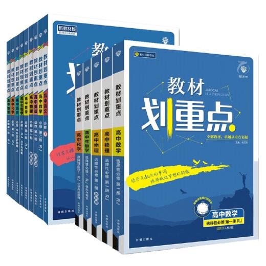 教材划重点高中高一高二语文数学英语物理化学生物政治历史地理人教版必修第一二三册理想树练习册 商品图4