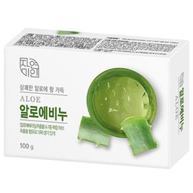 無瑾花自然美人芦荟香皂100g무궁화 자연미인 알로에비누