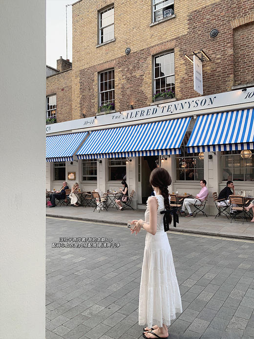 白茉莉/桃肉桂 半裙XS-S码 金蘑菇菇 June party浮绘子 生日裙系列/仙气刺绣上衣半裙套装 商品图2