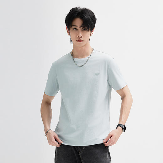 【新品上新】HX 夏季圆领短袖T恤Y102420092101 商品图5