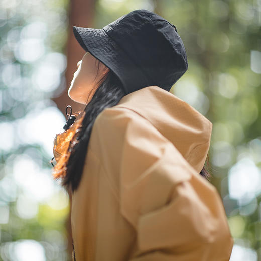 马登女装山系户外登山渔夫帽两用手提零钱包钱袋便携帽遮阳帽子 商品图4